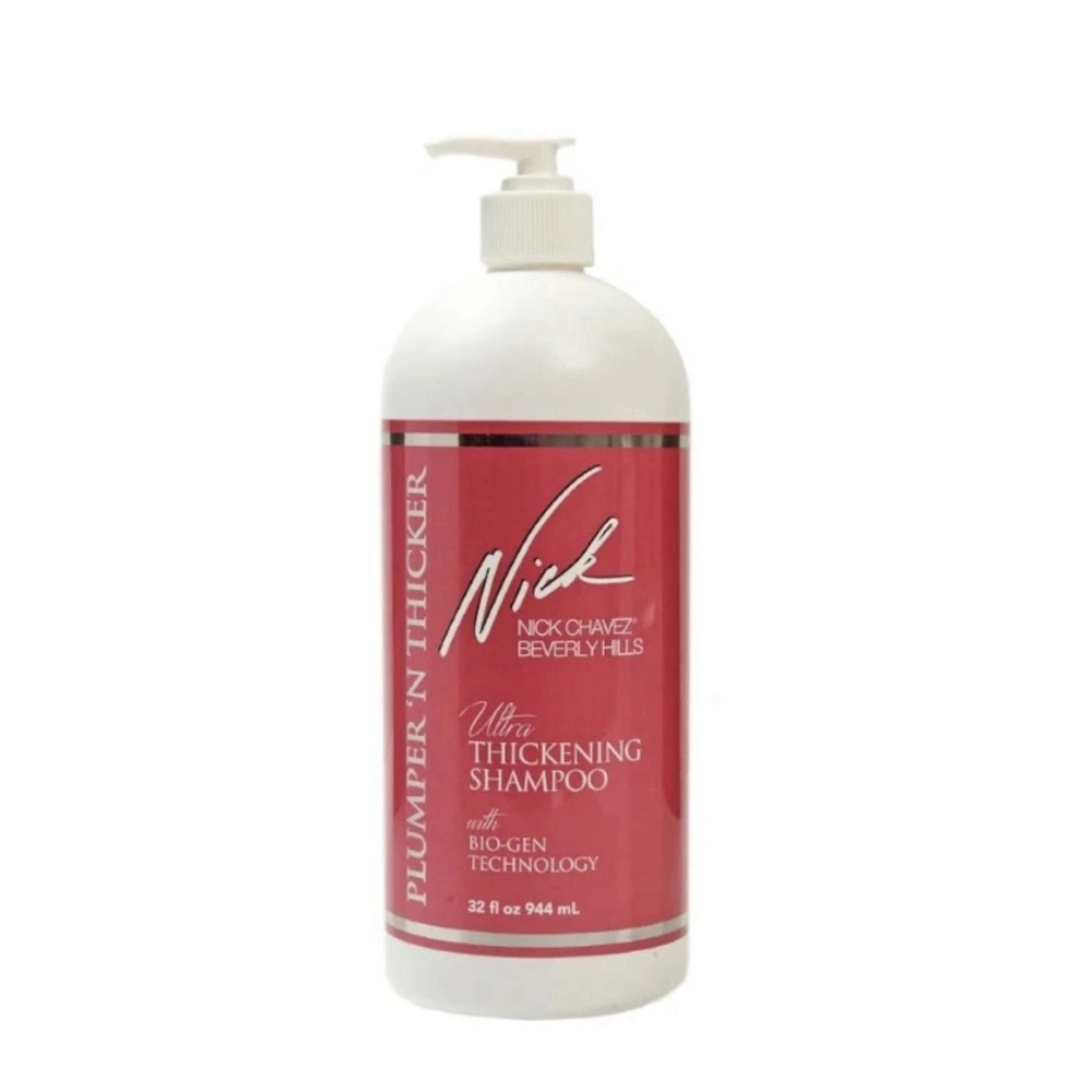 NEW Nick Chavez Plumper N Thicker Ultra Thickening Shampoo 32oz‎ Sealed